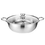 Twin-side hot pot 32cm, , large