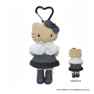 【Sanrio 三麗鷗】Hello Kitty 毛絨長腿吊飾【平行輸入正品】