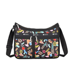 Lesportsac Deluxe Everyday Bag 經典斜背包 側背包 通勤旅行包 女包 男包(紐約城市)L262-7507P-HG79, , large