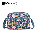 Lesportsac Daniella Crossbody 拉鍊斜背包 側背包 通勤隨身包 送禮 禮物 推薦 女包(復古雛菊), , large