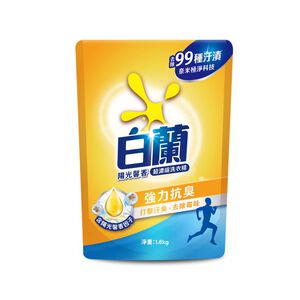 白蘭陽光馨香超濃縮洗衣精補包1.6 Kg