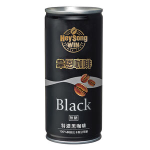 韋恩特濃黑咖Can210ml(箱購依實際收貨為主，無法保證原封箱出貨)