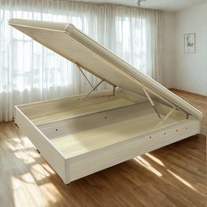 Mitte Folding Bed Base 3.5ft (Walnut)