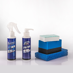 【我型我色&reg;生活百貨】Nano卡爾氏Cares 奈米玻璃專業用除油及鍍膜塗層套組