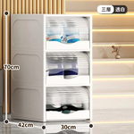 【Mr.Box】抽拉式滑蓋3入/4入鞋盒/鞋架, , large