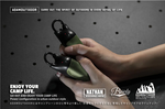 【ADAMOUTDOOR】USB充電式磁吸雙入組(ADHW-DUAL250STK)暖手棒, , large
