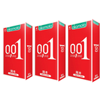 【okamoto岡本】001至尊勁薄保險套 4入x3盒, , large