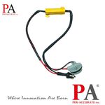 【PA LED】1156 單芯 平角 斜角 對接式 LED 解碼器 解碼電阻 黃金電阻 防快閃 消除 故障燈 故障碼, , large