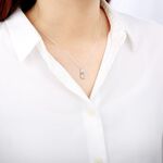 【Angel & Me】Buddha Guardian Hand s925 sterling silver necklace Birthday gift, , large