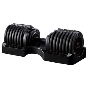 【BYZOOM FITNESS】Pure Series 34kg(75LB) 21段重量 可調式啞鈴(黑)