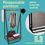 GS MALL 台灣製造 一組 A字型折疊吊掛衣帽架 衣帽架 毛巾架 晾曬架 吊衣架 曬衣架 衣架 曬衣支架 折疊架, , large