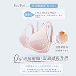 【Clany可蘭霓】台灣製Coolplus極薄透氣無鋼圈全罩BCD內衣 8055-32 粉色, , large