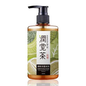 潤覺茶 清新茶露系列柚香輕盈茶籽洗髮露