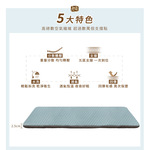 【日本旭川】AIRFit氧氣活力 維恩冬夏兩用空氣纖維支撐床墊 2.5CM, , large
