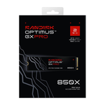 【SanDisk】Optimus GX PRO 850X NVMe 2TB 無散熱片 SSD M.2 2280 代理商保固公司貨, , large