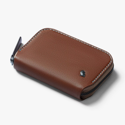 Bellroy Folio Mini 小錢包 卡片收納包 拉鍊包 零錢包 優質皮革(可可色）-WFMA