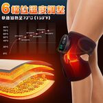 【禾統】溫熱熱敷護膝 / 黑色 (熱敷護膝 加熱護膝 溫熱護膝 溫感護膝 護膝), , large