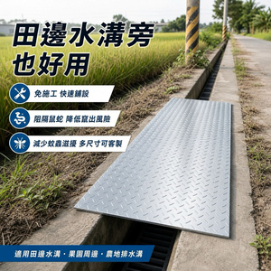 【 SHAONIANNA.TW 】水溝板、金屬錏花板｜防蚊蟲｜排水溝板｜樓梯踏板｜車道止滑板｜工廠平台｜店面門口｜鋪水溝防滑耐重可裁切客製尺寸