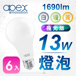 【APEX】13W LED燈泡 高流明 全電壓 E27, , large