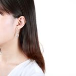 【Angel & Me】Lucky Compass love hope s925 sterling silver earrings birthday gift, , large