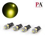 【PA LED】T10 5晶 15晶體 SMD LED 耐熱底座 小燈 儀表燈 定位燈 室內燈 牌照燈 車門燈 方向燈, , large