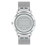 COACH Elliot 經典山茶花米蘭帶女錶-銀/36mm 送禮 禮物 推薦(CO14504207), , large