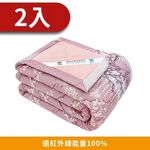 [CINN Official] Nano Far Infrared Blanket &ndash; Japanese Snow Branch Design｜Autumn/Winter｜5&times;7 ft (2-Pack), , large