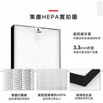 蟎著媽 適用 夏普 SHARP KC-JH60T-W KC-JH70T-W KC-JH61T-W KC-JH71T-W 空氣清淨機 濾網, , large