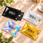隔離卡套 RFID NFC 全方位 防感應卡套 防盜刷 信用卡 門禁卡 保護套 輕薄 一卡一套, , large