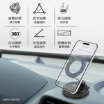 aibo 免充電 萬用真空液態矽膠吸盤 磁吸車架/手機支架, , large