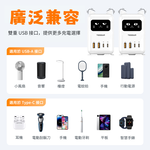 TESSAN 閃電貓65W GaN氮化鎵 快充充電器-1.8米, , large
