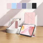 【山水之寶】iPadmini7/mini6 8.3吋（2024/2021版）保護套 冰晶款三角折＋Y折內置筆槽防撞氣囊平板保護套, , large