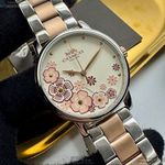 [星晴錶業]COACH手錶,36mm,CH00288白色錶面銀錶殼銀色精鋼錶帶款, , large