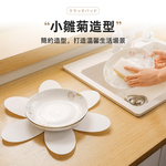 【上手家居】鍋具防刮墊 5片組 小雛菊 5片組(廚房用品/鍋具保護墊/鍋具收納/鍋具分隔墊/鍋墊), , large