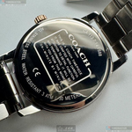 [星晴錶業]COACH手錶,36mm,CH00288白色錶面銀錶殼銀色精鋼錶帶款, , large