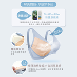 【Clany可蘭霓】台灣製Coolplus極薄透氣無鋼圈全罩BCD內衣 8055-52 藍色, , large