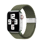 【HIPPORIZZ】Flexa 尼龍編織錶帶 Apple Watch (42/44/45/46/49mm) 橄欖綠, , large