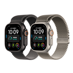 Apple Watch Ultra 4 GPS ＋ LTE 49mm 原色鈦金屬錶殼搭配原色鈦金屬米蘭式錶環 _ 台灣公司貨 ＋ 專用 (錶貼 & 錶套), , large