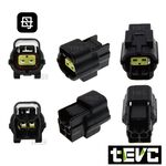 《tevc》1.8 C31 2P 防水接頭 車規 車用 汽車 機車 插頭 端子 快速接頭 溫度感知器 公母, , large