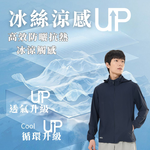 【億子洪】SGS認證 冰絲防曬外套-男款 深海藍 3XL 【25688】, , large
