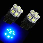 【PA LED】3156 美規 單芯 13晶 SMD LED 39晶體 後霧燈 方向燈 煞車燈 倒車燈 小燈 迷你尺寸, , large