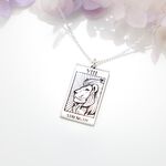 【Angel & Me】Tarot Lion Strength s925 sterling silver necklace Birthday gift, , large