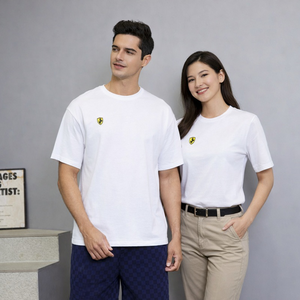 【FALALI】Short-sleeved cooling polo T-shirt - Men's (white)