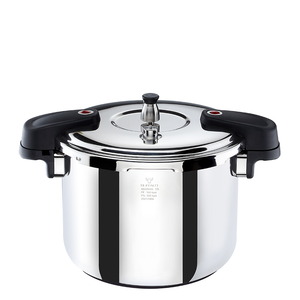 【Buffalo牛頭牌】雅適商用快鍋12L (壓力鍋 304不鏽鋼 SGS檢測安全無毒 電磁爐 IH爐 營業用)
