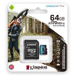 ◆六姐的店 Kingston金士頓CanvasGO Plus microSDXC UHS-I U3 V30 A2 記憶卡, , large