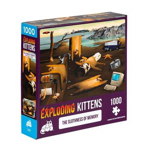 【Asmodee】爆炸貓 1000片拼圖：記憶的懶散 英文版｜Exploding Kittens Puzzle｜爆炸貓拼圖
