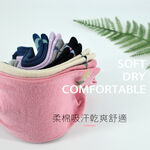 【現貨】台灣製 貝柔 柔棉 少女短襪-菱格 P506, , large