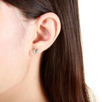 【Angel & Me】Plum flower s925 sterling silver earrings birthday gift, , large