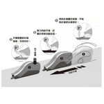 力大牌ABEL  SR-01事務輕巧推除針器(01808)黑, , large