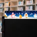 【OSHI歐士】螢幕留言備忘板-聖誕節(2入/組) 螢幕留言板 留言卡 留言夾 記事板 標示夾 便條紙便利貼 夾心備忘板, , large